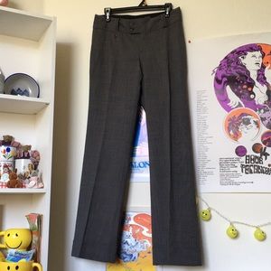 Banana Republic Jackson Fit Grey Wool Dress Pants